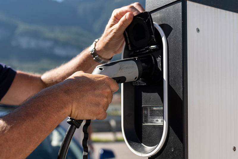 Ladestation für Elektroautos